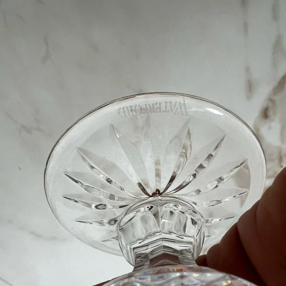 Waterford Lismore 6” Elegant Crystal Perfume Bottle EUC - Picture 3 of 4